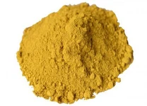 Pó de óxido de ferro amarelo
